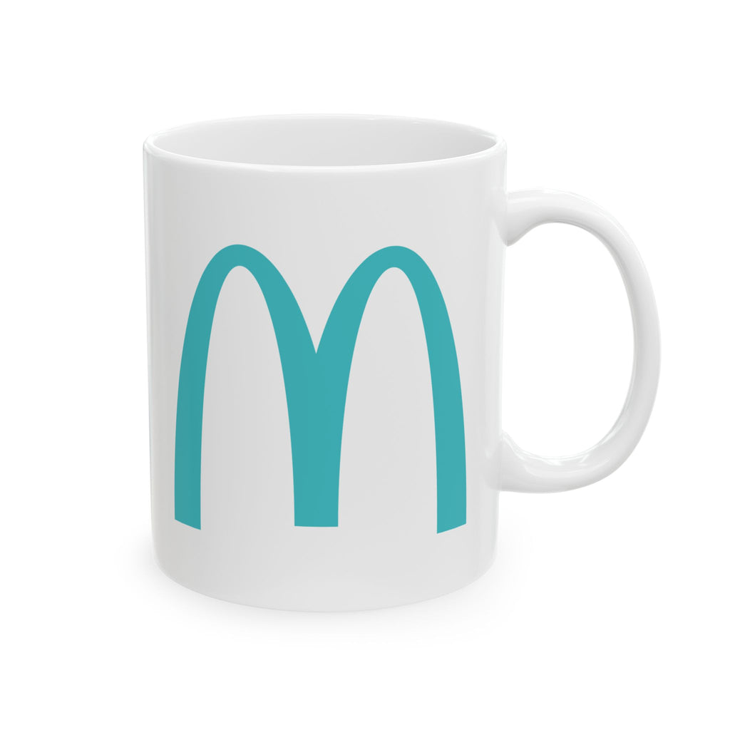 Teal Arches Ceramic Mug