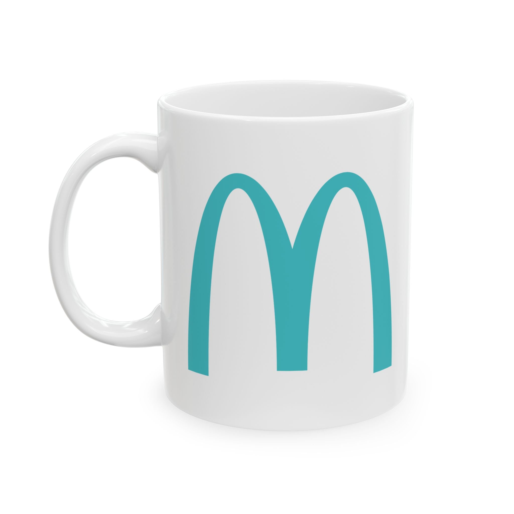 Teal Arches Ceramic Mug