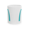 Teal Arches Ceramic Mug