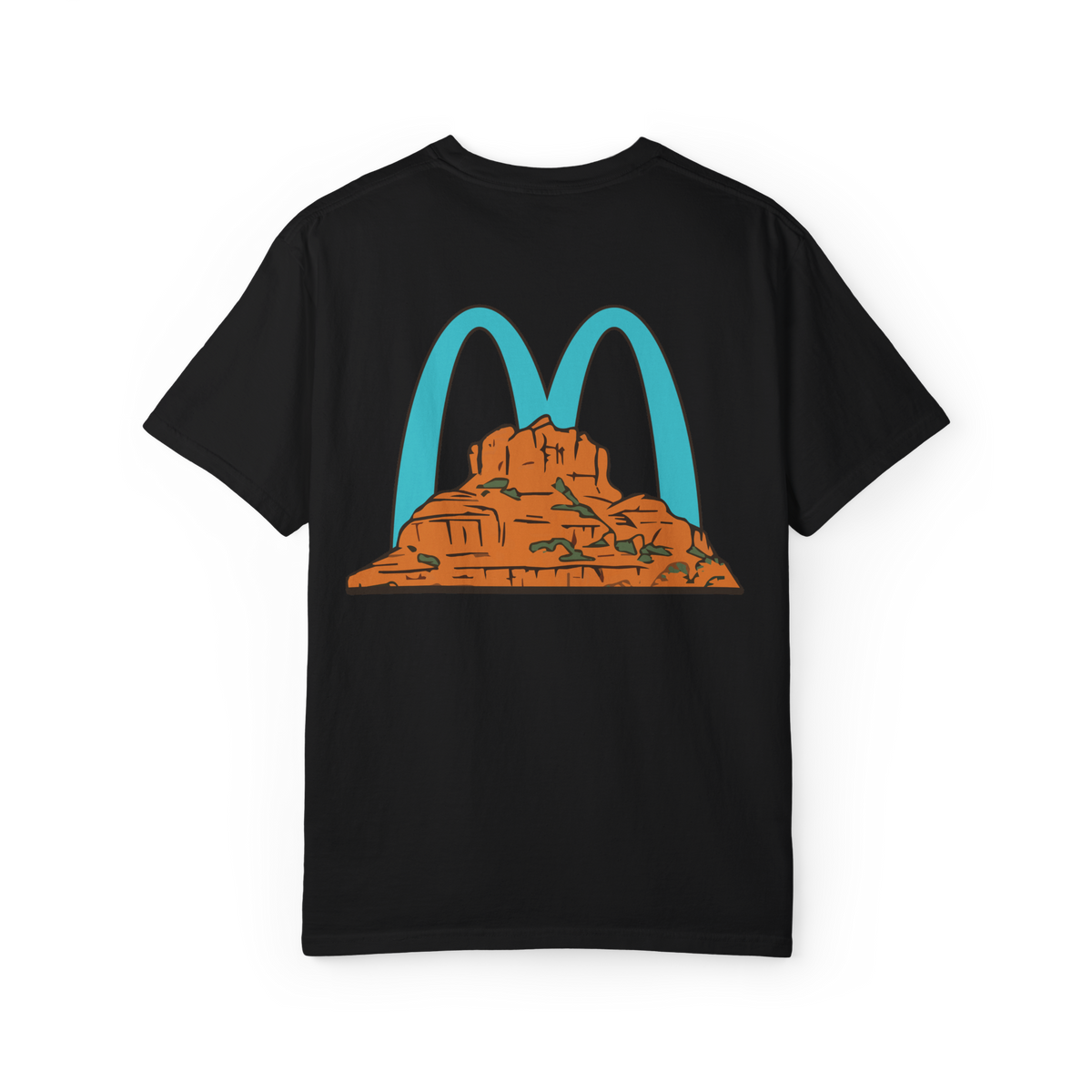 Black Sedona Teal Arches & Bell Rock Tee