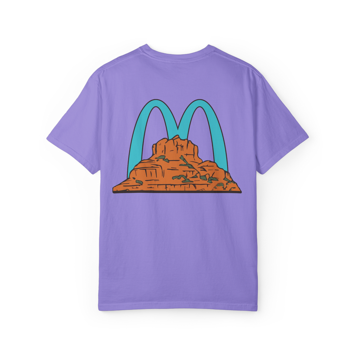 Purple Sedona Teal Arches & Bell Rock Tee