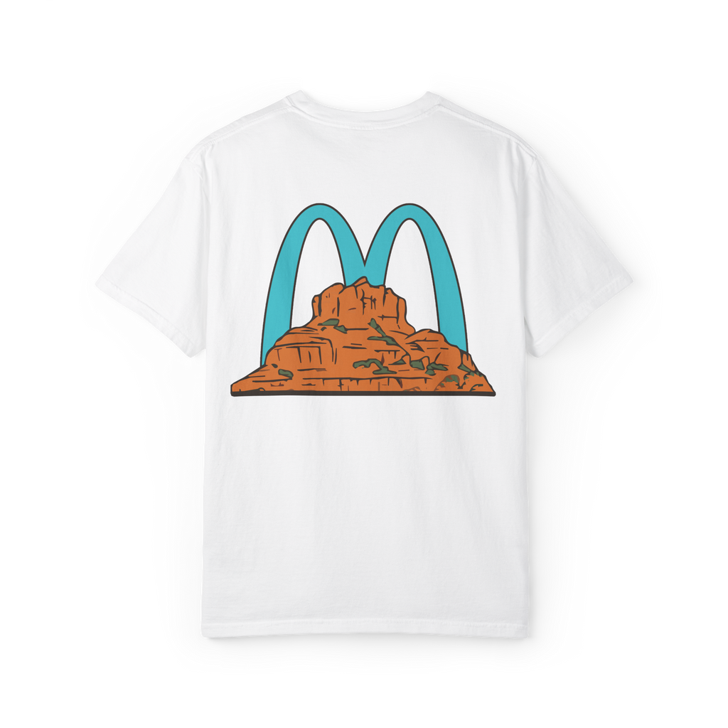 White Sedona Teal Arches & Bell Rock Tee