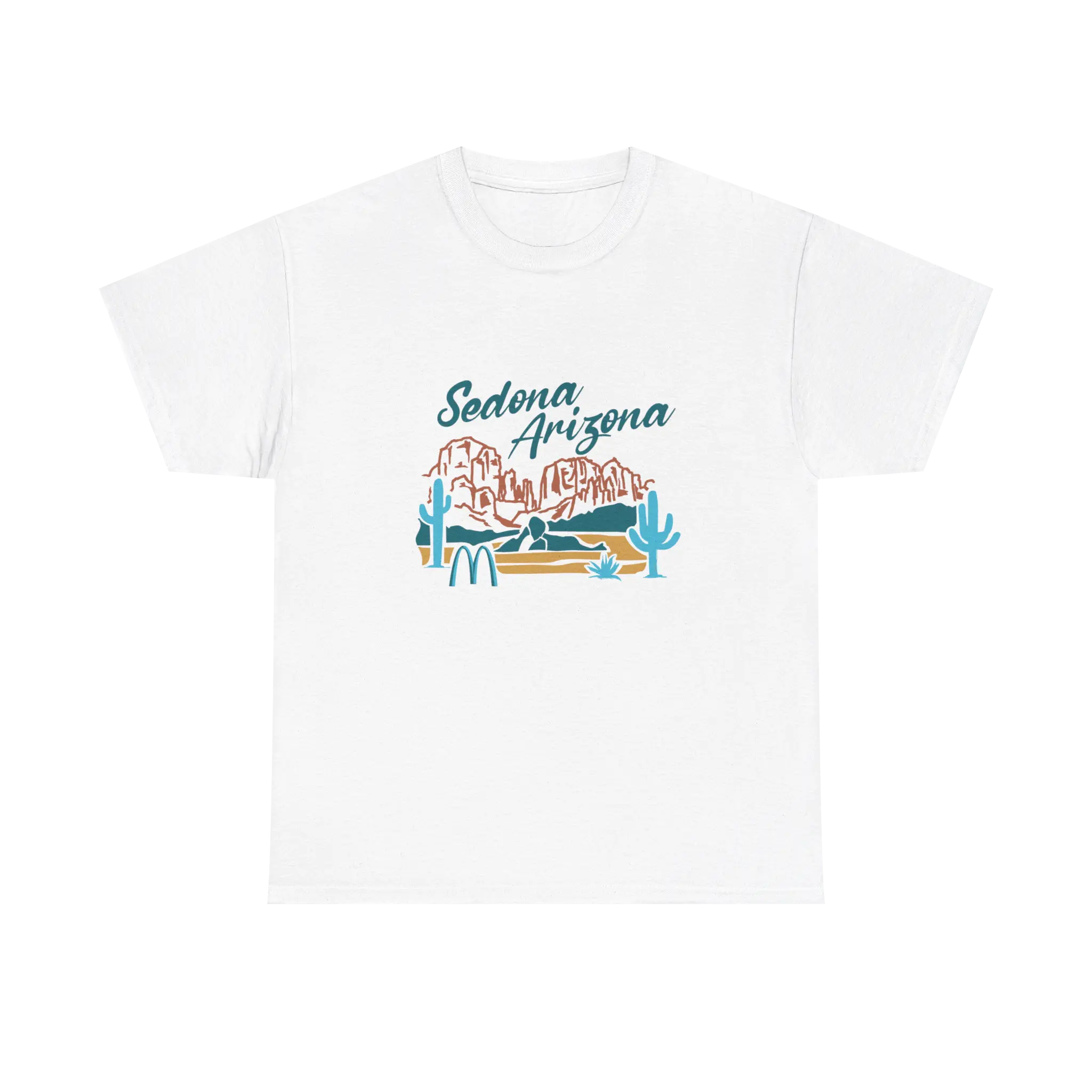 Sedona Arches Tee — Desert Script